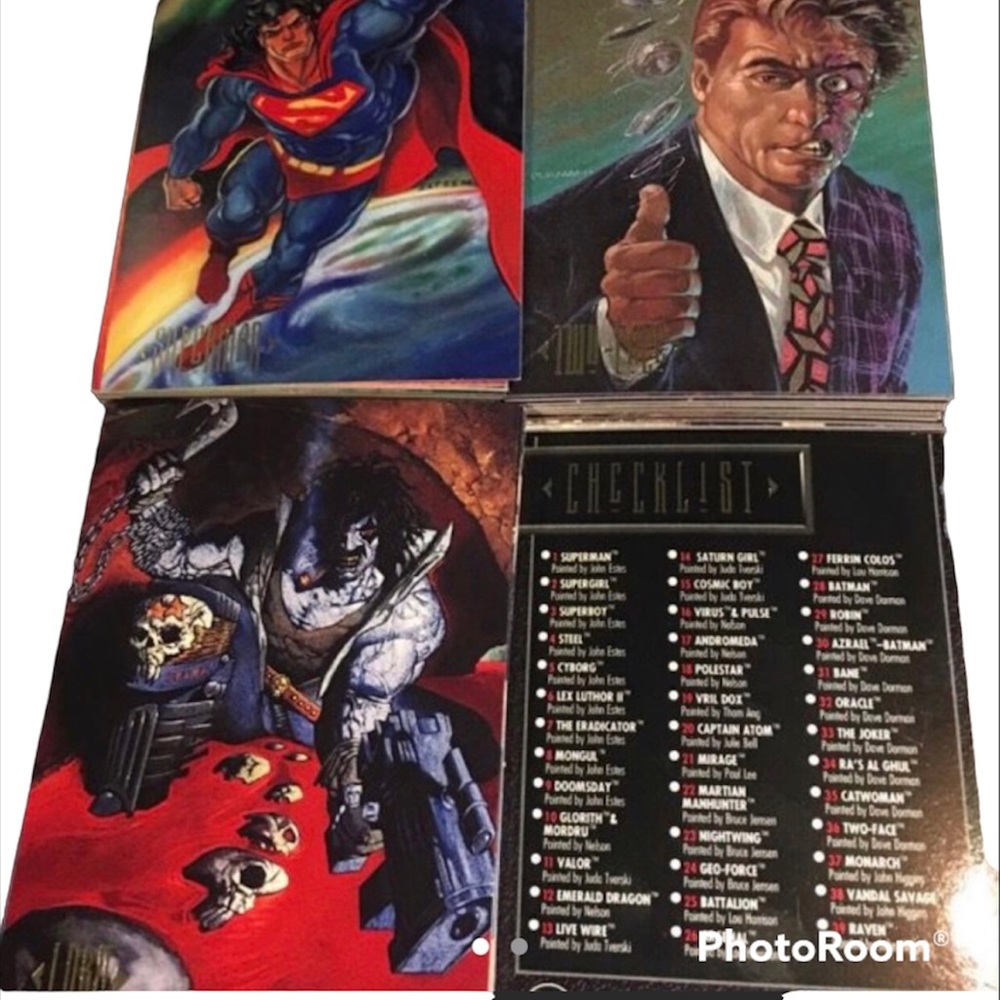 1994 Skybox DC Masterset Series